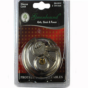 2 3/4 inches Discus Lock