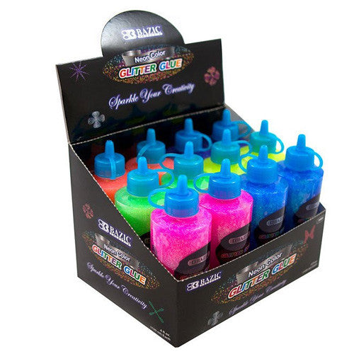 BAZIC 120 ML Neon Color Glitter Glue