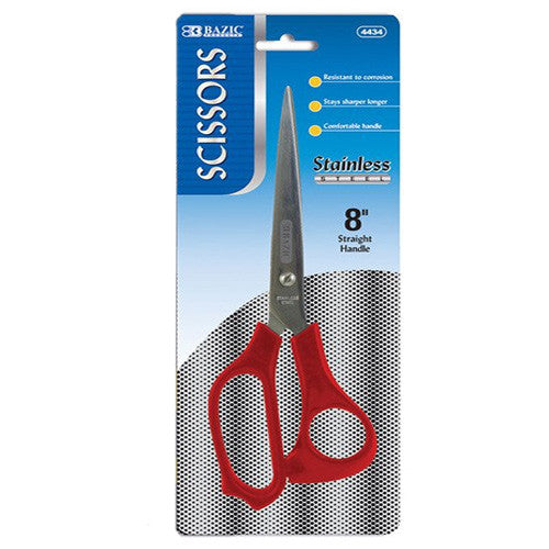 BAZIC 8" Stainless Steel Scissors