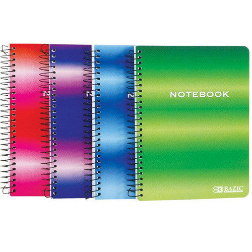 BAZIC 120 Ct. 5" X 7" Personal / Assignment Spiral Notebook