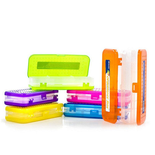 BAZIC 8" Bright Color Double Deck Organizer Box