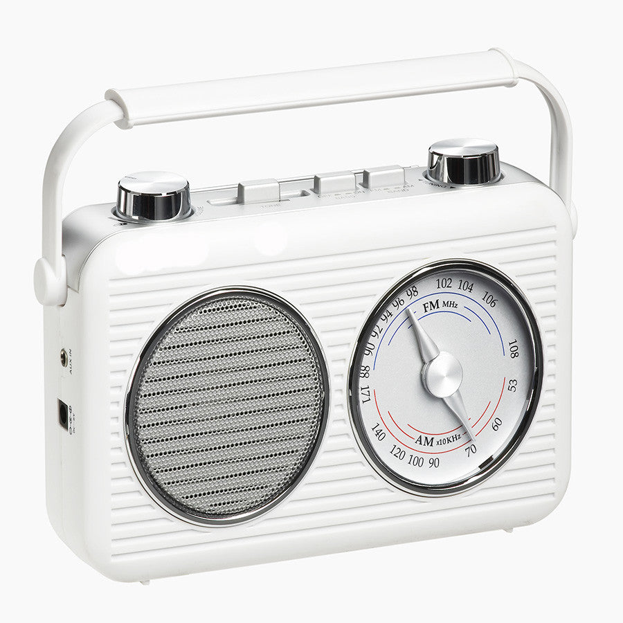Electro Brand AM/FM Portable Classic Radio