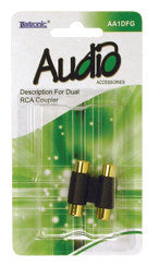 AA1DFG-Dual RCA Coupler