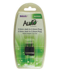 
AA3525-2pcs Set 3.5mm Jack to 2.5mm Plug & 2.5mm Jack to 3.5mm