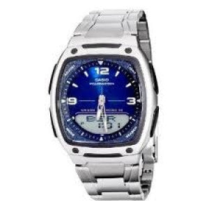 Casio Men's AW81D-2AV Ana-Digi Stainless Steel Watch