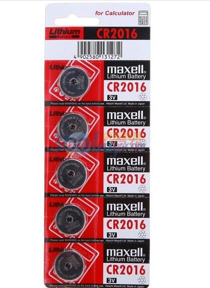 Maxell CR2016 3V Lithium (LiMNO2) Coin Cell Battery