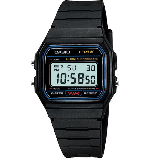 Casio F91W-1 Classic Resin Strap Digital Sport Watch