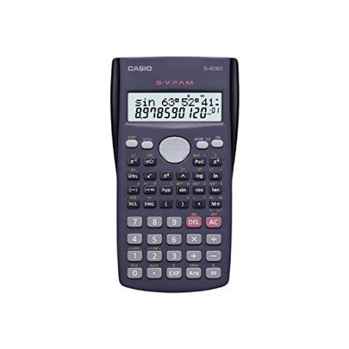Casio Fx-82ms Plus Bk Display Scientific Calculations Calculator with 240 Functions