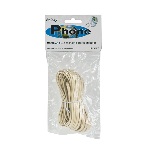 25FT MODULAR TELEPHONE EXTENSION CORD