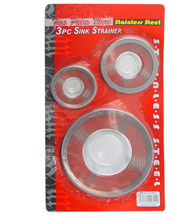 J0082 - 3PC SINK STRAINER