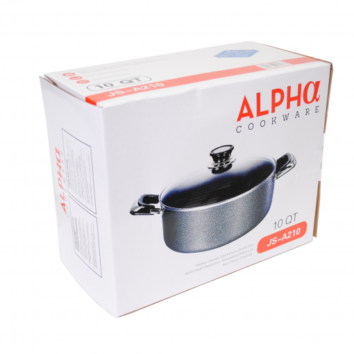 Alpha Aluminum Nonstick Pots 10QT