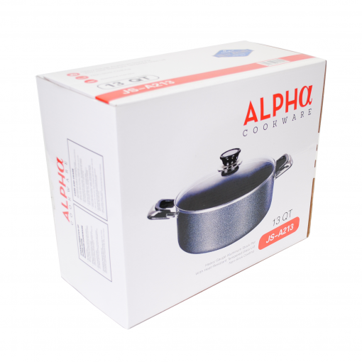 Alpha Aluminum Nonstick Pots 13QT