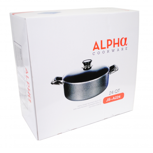 Alpha Aluminum Nonstick Pots 24QT