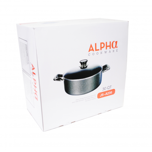 Alpha Aluminum Nonstick Pots 30QT
