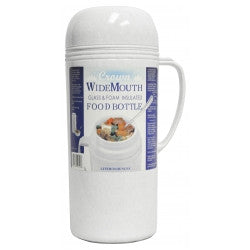 1.0 Liter Wide Mouth Glass Vacuum Food Thermo in Gray (RAZ10)