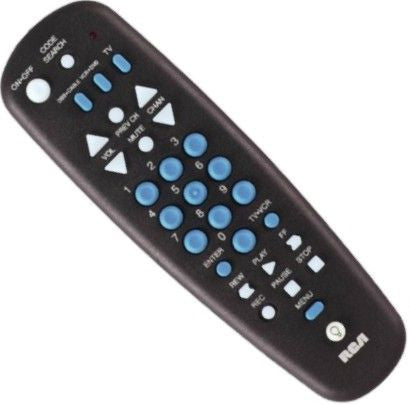 RCA RCU300T Universal Remote Control 3 Device W / Two AAA batteries 