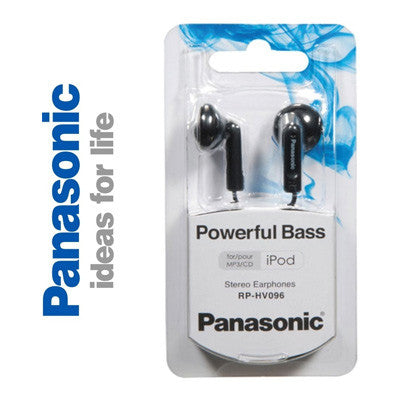 Panasonic Earbuds RP-HV096-K (Black)

