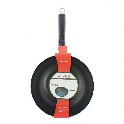 Alpha Aluminum Nonstick Wok Pan 26cm