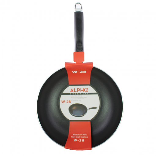 Alpha Aluminum Nonstick Wok Pan 28cm