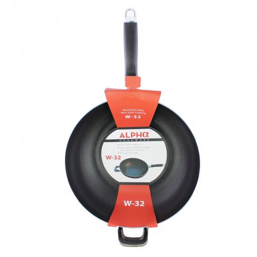 Alpha Aluminum Nonstick Wok Pan 32cm