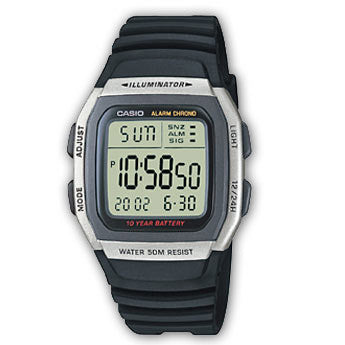Casio Digital Watch W96H W96H-1A W-96H-1A