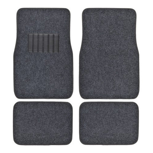 Metro Auto Carpet Mats 4pcs  DARK CHARCOAL