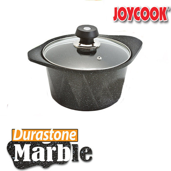 EDKCP20-  CAST ALUMINUM MARBLE POT  