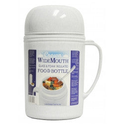 0.5 Liter Wide Mouth Glass Vacuum Food Thermo in Gray (RAZ05)