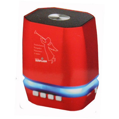 Z2306A - Portable Mini B/T Speaker   ( Red )